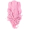 MapofBeauty Multicolor Lolita Long Curly Clip on synthetic Ponytails Cosplay Wig PinkBlonde
