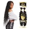 Sensationnel Empire Bulk Braiding Deep Human Hair Braids for Knotless Boho Box or Curly Loose Wave Styles 1 pack 18 inch 2 DARKBROWN