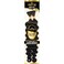 Sensationnel Empire Bulk Braiding Deep Body Human Hair Braids for Knotless Boho Box or Curly Loosewave Styles 1 pack 22 inch 1B OFFBLACK