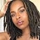 MIUULAAR Real Human Hair Loc Extensions for WomenMenKids 8 inch 06cm Thickness 70 Strands 100 Handmade Can Be DyedCurled and Bleached Natural Black Permanent Dreadlock Extensions