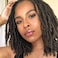 MIUULAAR Real Human Hair Loc Extensions for WomenMenKids 8 inch 06cm Thickness 70 Strands 100 Handmade Can Be DyedCurled and Bleached Natural Black Permanent Dreadlock Extensions
