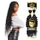 Sensationnel Empire Bulk Braiding Water Wave Human Hair Braids for Knotless Boho Box or Curly Loosewave Styles 1 pack 18 inch 1 JETBLACK