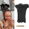 Luckroce 100 Human Hair Dreadlock Extensions 12 Inch 06cm 60 Strands Full Head Handmade Locs Soft Natural Black Can Be Curled Dyed and Bleached