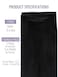 Fshine Genius Weft Real Human Hair Extensions Jet Black Sew in Human Extensions 18 Inch 50g Natural Genius Weft Hair Bundle One Piece