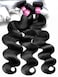 inlovwith Body Wave Bundles Human Hair 100 Unprocessed Indian Healthy Virgin Hair Bundles for Women Keep Texture After Multiple Washes3 Bundles 18 20 22 Inches