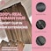 MINGATEC 2 Pcs Short Hair Extensions Clip in Extensions Human Hair for Women Adding Volume 6 inch Medium Brown and Honey Blonde