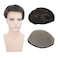 Amiable Toupee for Men Human Hair Full French Lace Mans Hair Replacement Systems Soft Bleached Frontal natural looking hair patch for men810 Inche 3