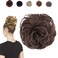 Juvabun Medium Brown Messy Bun Hair Piece