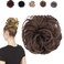 Juvabun Medium Brown Messy Bun Hair Piece