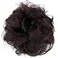 CAISHA Messy Scrunchie Bun Voluminous Wavy Hairpiece Heatresistant Synthetic Fibres Wine Red Mix G23A