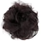CAISHA Messy Scrunchie Bun Voluminous Wavy Hairpiece Heatresistant Synthetic Fibres Wine Red Mix G23A