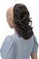 CAISHA 12 Hair Piece Braid Ponytail Extension Voluminous Wavy Brown PH2a