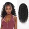 QGZ Ponytail Extension Drawstring Ponytail for Black Women 18 Inch Synthetic Long Afro Curly Fluffy Ponytail for Daily UseBlack