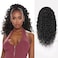 QGZ Ponytail Extension Drawstring Ponytail for Black Women 18 Inch Synthetic Long Afro Curly Fluffy Ponytail for Daily UseBlack