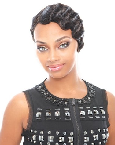 Janet Collection Human Hair Mommy 2 in Jet Black