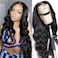 LAPONDAI Lace Front Wigs Human Hair Pre Plucked 22Inch