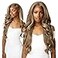 Sensationnel Bare Lace 13X6 Wigs Unit 4 Lacefrontal Glueless Synthetic 180 Degree Preplucked Hairline SHCHESTNUT