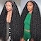 Lovelyworld 13X4 Deep Wave Lace Front Wigs Human Hair 30 inch 200 Density HD Deep Curly Lace Front Wig