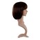 MapofBeauty 12 Inch30cm Fashion Lady Short Straight Flat Bangs Bob Wig Dark Brown
