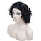Lydell 12 Super Curly Wigs Jet Black Synthetic Headband Wigs Jet Black