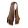 MapofBeauty 28 Inch70cm Women Special Long Straight Synthetic Wig Light Brown