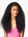 Sensationnel Instant Weave Half Wig 5 Synthetic Blendwig Adjustable Drawstring for Seamless Hair Blending 1 JETBLACK