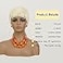 DOcute Blonde Short Pixie Wigs for Black Women Blond Short Wigs for Black Women Pixie Black Women Wigs Blonde
