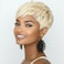 DOcute Blonde Short Pixie Wigs for Black Women Blond Short Wigs for Black Women Pixie Black Women Wigs Blonde