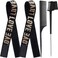 XConstellation Elastic Wig Band with Adjustable Magic Buckle for Laying Edges and Lace Frontals Melting Edge Wrap with Grip for Wigs Accessories 2PCS GoldLove
