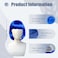 MIUSKATL Wig and Sunglasses 12 Inch Short Bob Wigs with Bangs for Women Costume Cosplay Party Blue
