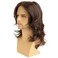 Baruisi Long Brown Wigs for Men Synthetic Layered Wavy Cosplay Party Wig