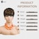 DOcute Pixie Cut Wigs Black And Brown Ombre Wig Linen Short Curly Wigs With Bangs Short Brown Wig Ombre Pixie Cut Wigs For Black Women