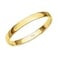 Brilliant Expressions Womens 2MM Solid Gold Rings Classic Lightweight 10K Yellow Gold Jewelry Durable Plain Wedding Band for Women Comfortable WellPolished Womens Wedding Bands Size 7