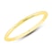 MAXSTONE MAX STONE Solid 14K Gold Wedding Bands for Women Men in Yellow Gold 1mm Thin Stackable Rings For Women Yellow Gold Wedding Band Stacking Solid Gold Ring in Size 10