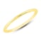 MAXSTONE MAX STONE Solid 14K Gold Wedding Bands for Women Men in Yellow Gold 1mm Thin Stackable Rings For Women Yellow Gold Wedding Band Stacking Solid Gold Ring in Size 10