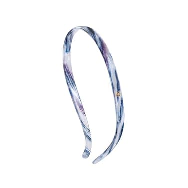EVITA PERONI Hair Band Light Grey Blue Comfortable Ushaped Headband for Women Designed for Eyewear No Pressure No Headache Thin Head Bands 1 Count