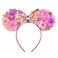CHuangQi Mouse Ears Headbands with Shiny Bow Doublesided Sequins Glitter Hair Band for Birthday Party Celebration or Event