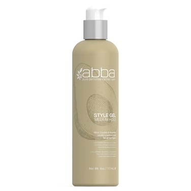 ABBA Pure Style Gel Medium Hold Mica Crystals Avocado 6 fl oz