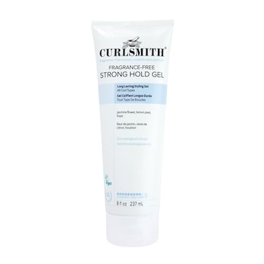CURLSMITH FragranceFree Strong Hold Styling Gel LongLasting Frizz Control for Defined Curls 8 oz