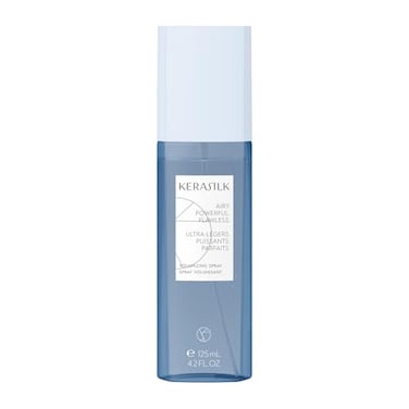 KERASILK Volumizing Spray Enhances Volume Body Provides Weightless Conditioning Detangling With Heat Protection For Limp Flat Hair 125ml