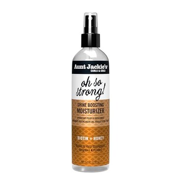 Aunt Jackie's Aunt Jackies AwardWinning Braid Twist Collection Oh So Strong Shine Boosting Moisturizer 12 fl oz