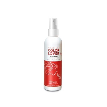 F FRAMESI FRAMESI Color Lover Flash Dry Spray 85 fl oz Heat Protectant Spray for Hair Blow Dry Accelerator Quick Dry Color Treated Hair