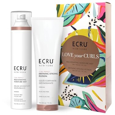 ECRU New York LOVE your CURLS Holiday Gift Set Hair Care 2 Piece Gift Sets Curly Hair Product Duo