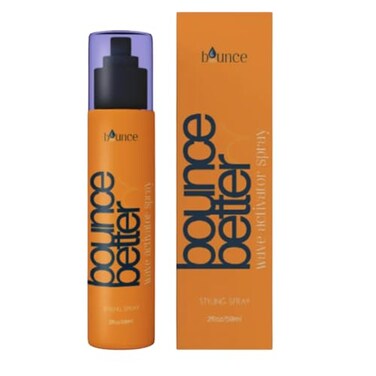 BOUNCE STYLE Bounce Better Wave Activator Leave in Conditioner Spray for Curly and Wavy Hair AntiFrizz Formula For Split Ends Breakage