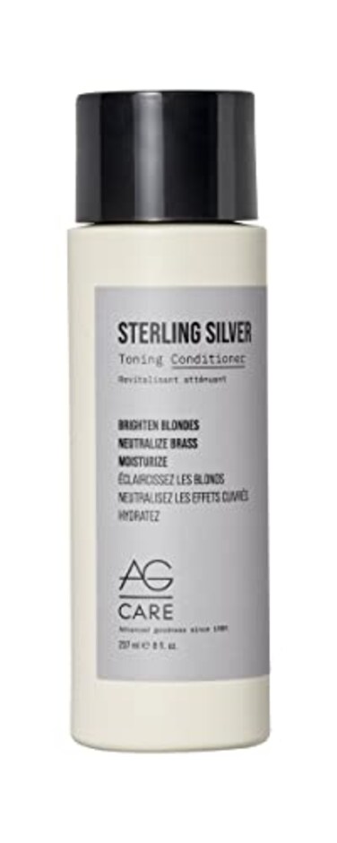 AG Care Sterling Silver Toning Conditioner 8 Fl Oz