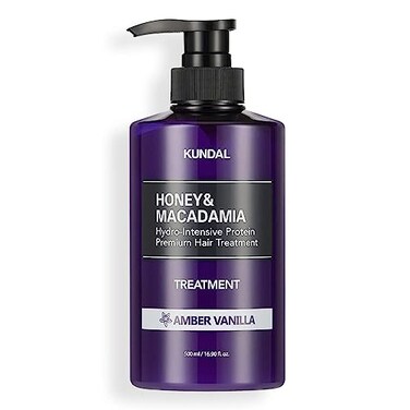 KUNDAL HoneyMacadamia HydroIntensive Protein Premium Nature Hair TreatmentAmber Vanilla 500ml