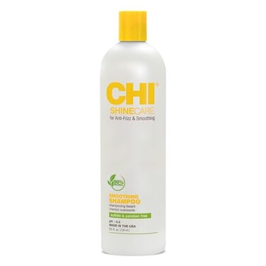 CHI ShineCare Smoothing Shampoo Transforms Dull Hair Adding Instant Shine And Hydration Sulfate Paraben CrueltyFree 25 Oz