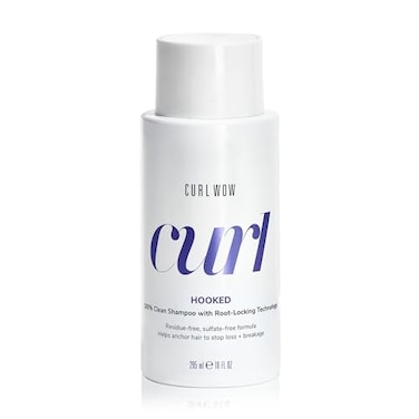 COLOR WOW Curl Wow Hooked 100 Clean Shampoo with RootLocking Technology Richlathering sulfatefree formula leaves no residues helps anchor hair to stop shedding