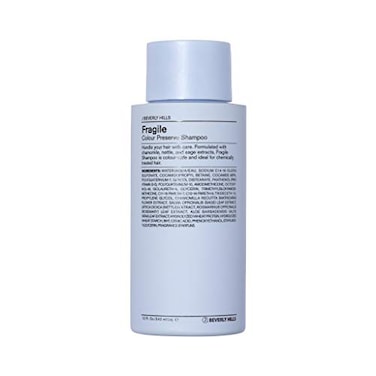 J Beverly Hills Blue Fragile Colour Preserve Shampoo with Sage Oil to Brighten Color 12 Oz