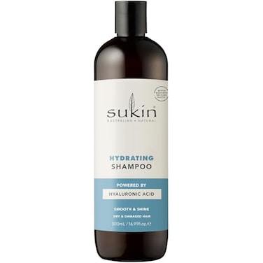 Sukin Hydrating Shampoo Sulfate Free Repairs Dry Damaged Hair AntiFrizz Clean Ingredients Coconut Lime Scent 1691 Fl Oz